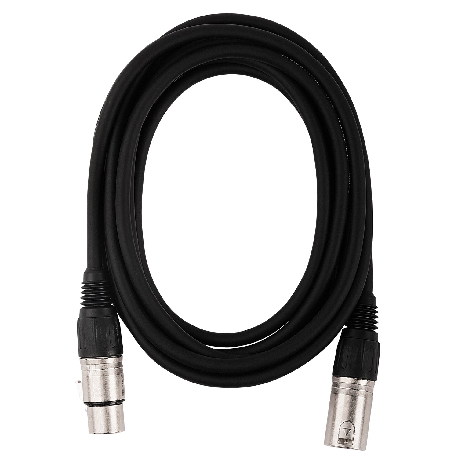 10' 3 Pin XLR Male to 3 Pin XLR Female, Microphone Cable (ZMC-24XMXF-10NP)