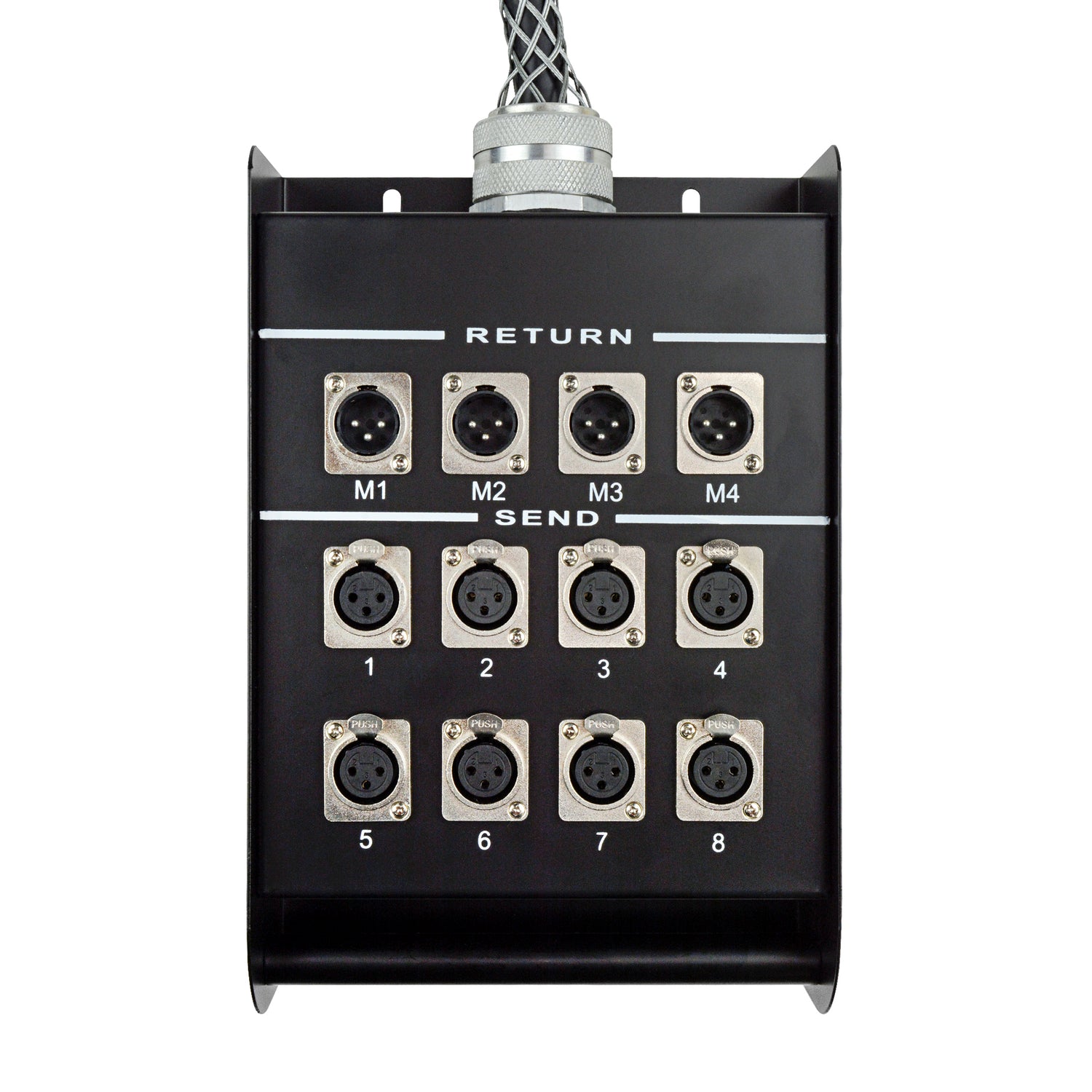 30' 12 Channel XLR Snake Cable (ZMT-12S-TB30)