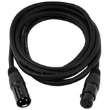 10' 3 Pin XLR Male to XLR Female Microphone Cable (ZMV-24XMXF-10BP)
