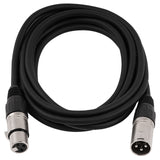 10' 3 Pin XLR Male to XLR Female Microphone Cable (ZMV-24XMXF-10NP)
