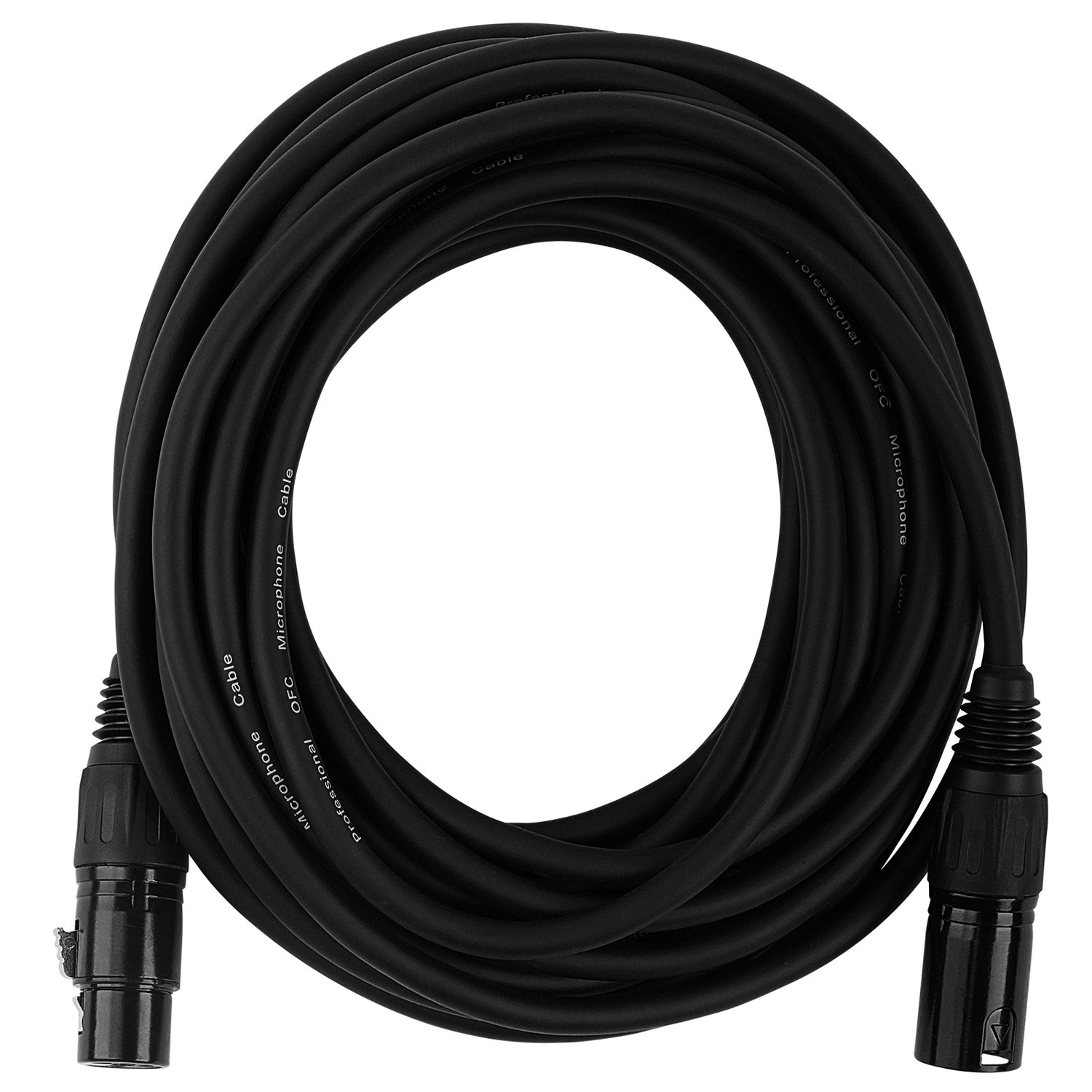 25' 3 Pin XLR Male to XLR Female Microphone Cable (ZMV-24XMXF-25BP)