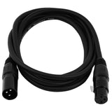 6' 3 Pin XLR Male to XLR Female Microphone Cable (ZMV-24XMXF-6BP)