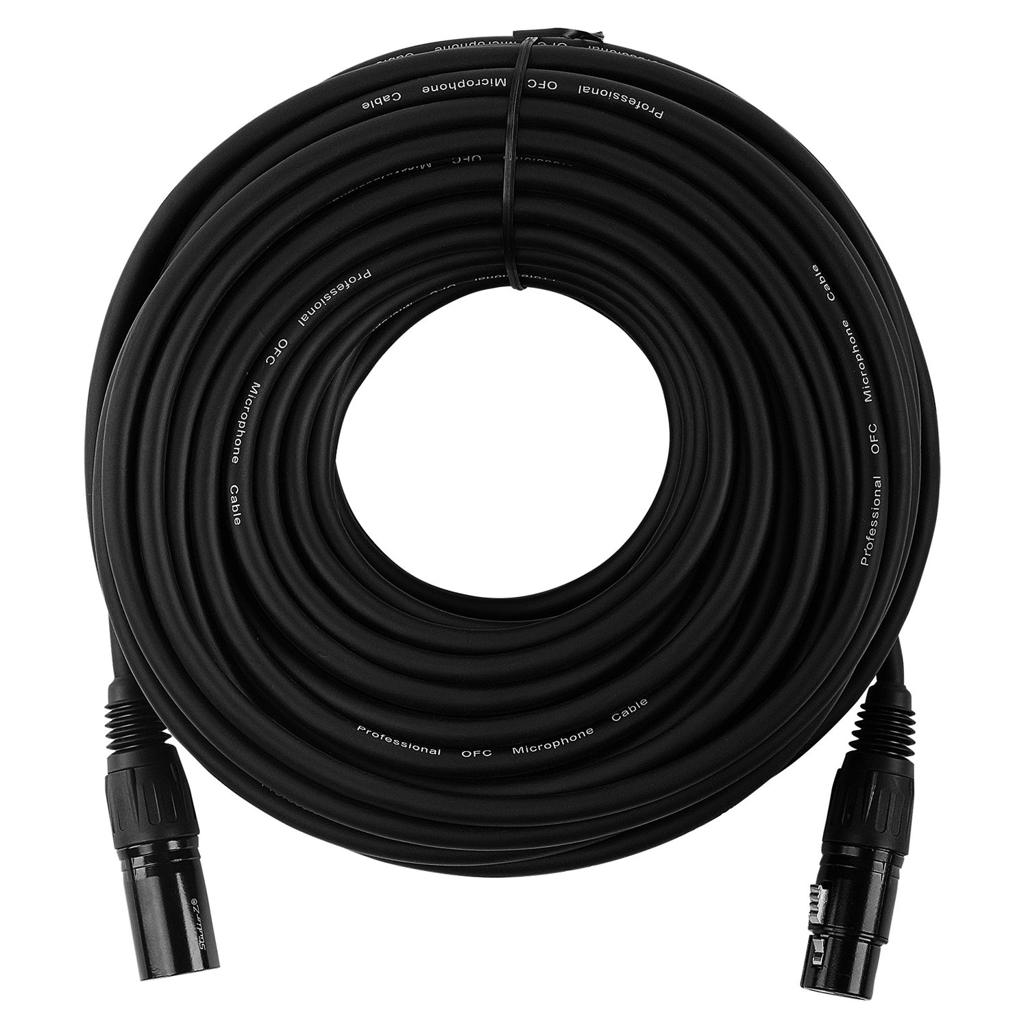 75' 3 Pin XLR Male to XLR Female Microphone Cable (ZMV-24XMXF-75BP)