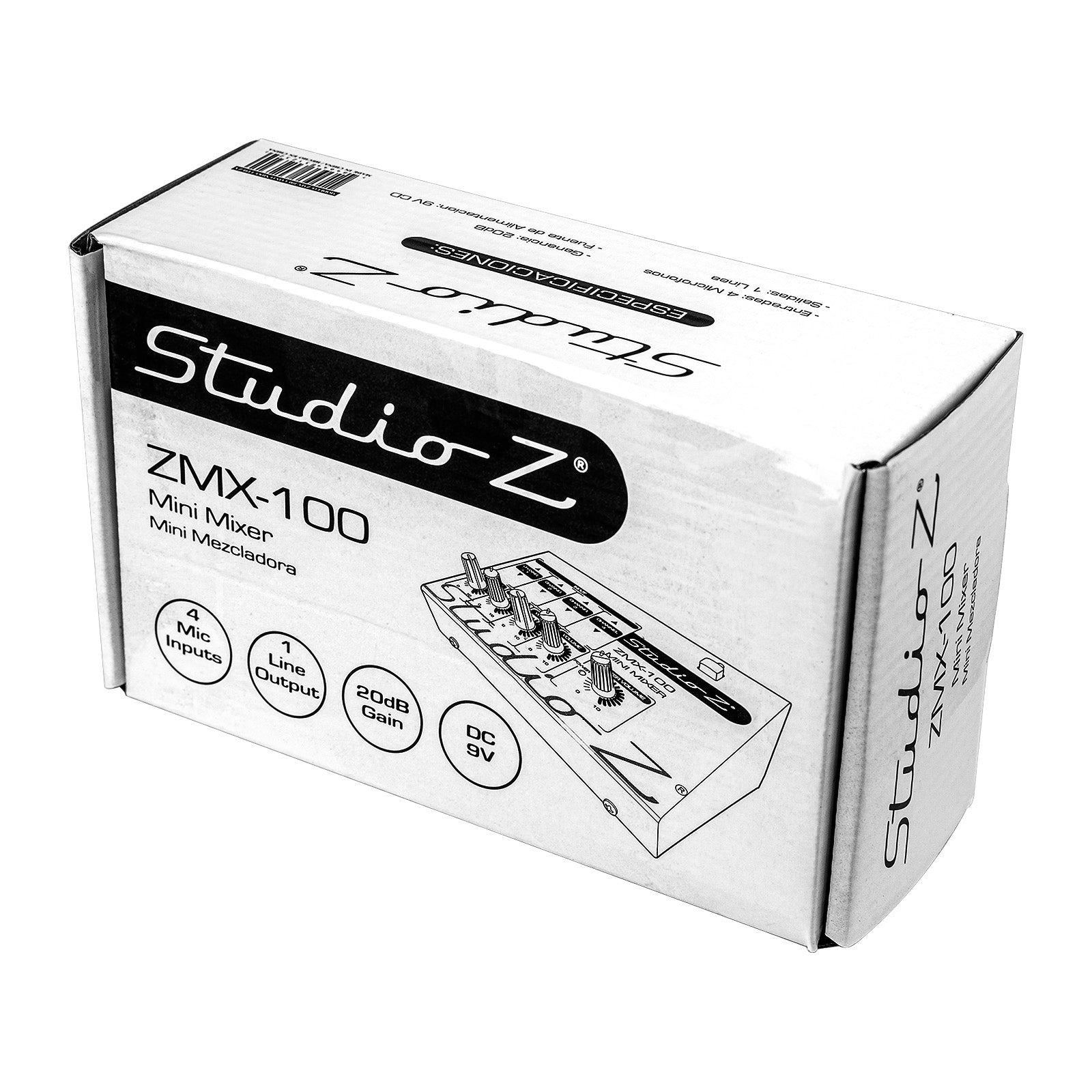 4-Channel Mini Mixer (ZMX-100) – NipponAmerica