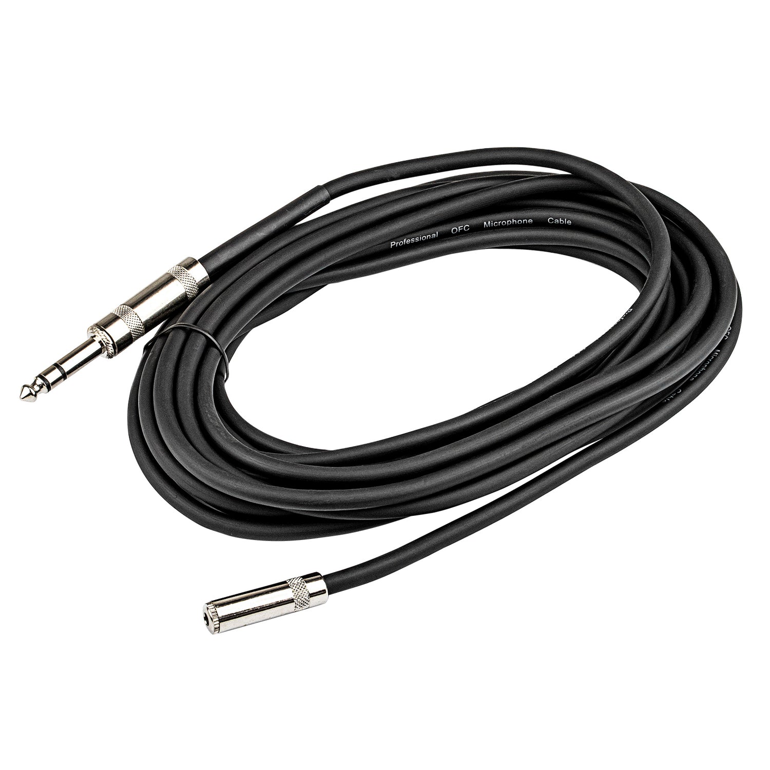 20' 1/4” Plug to Female 3.5mm Stereo Cable (ZPC-14MS35FS-20)