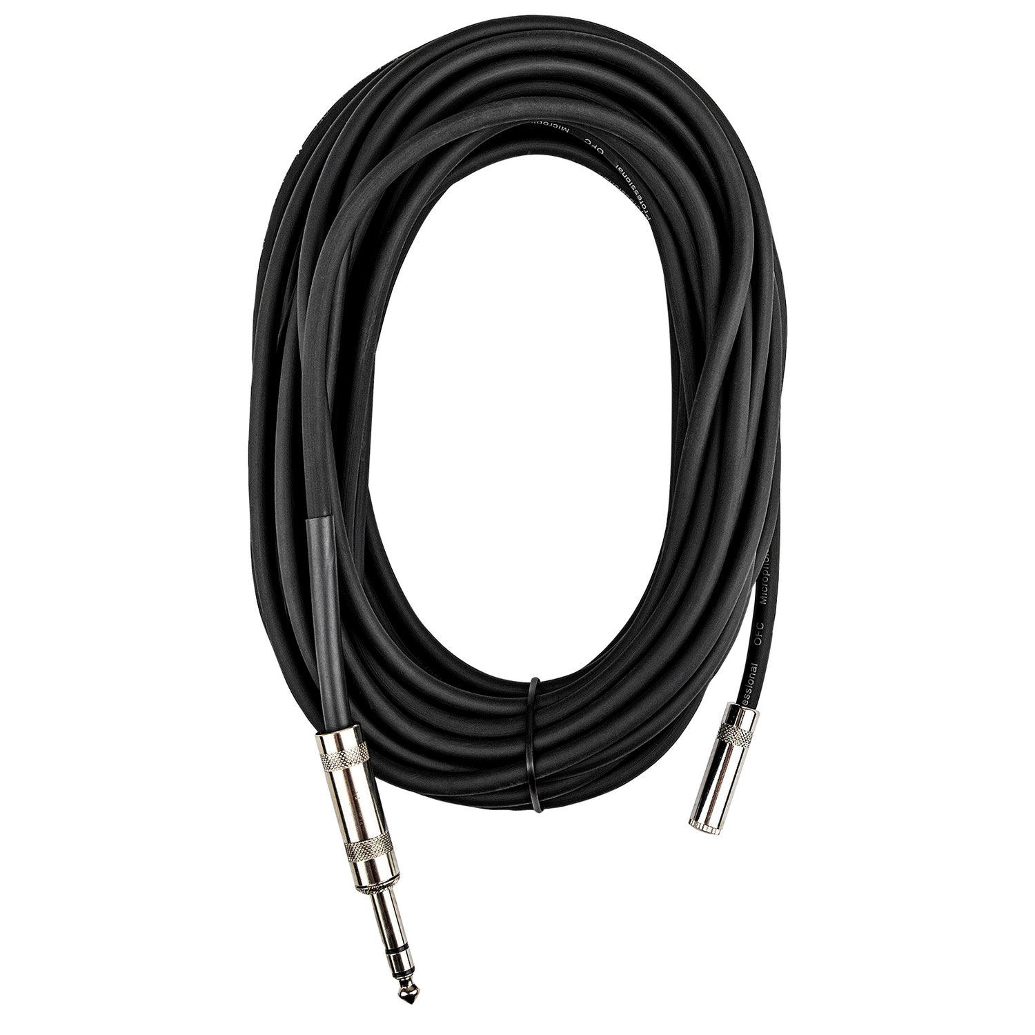 33' 1/4” Plug to Female 3.5mm Stereo Cable (ZPC-14MS35FS-33)