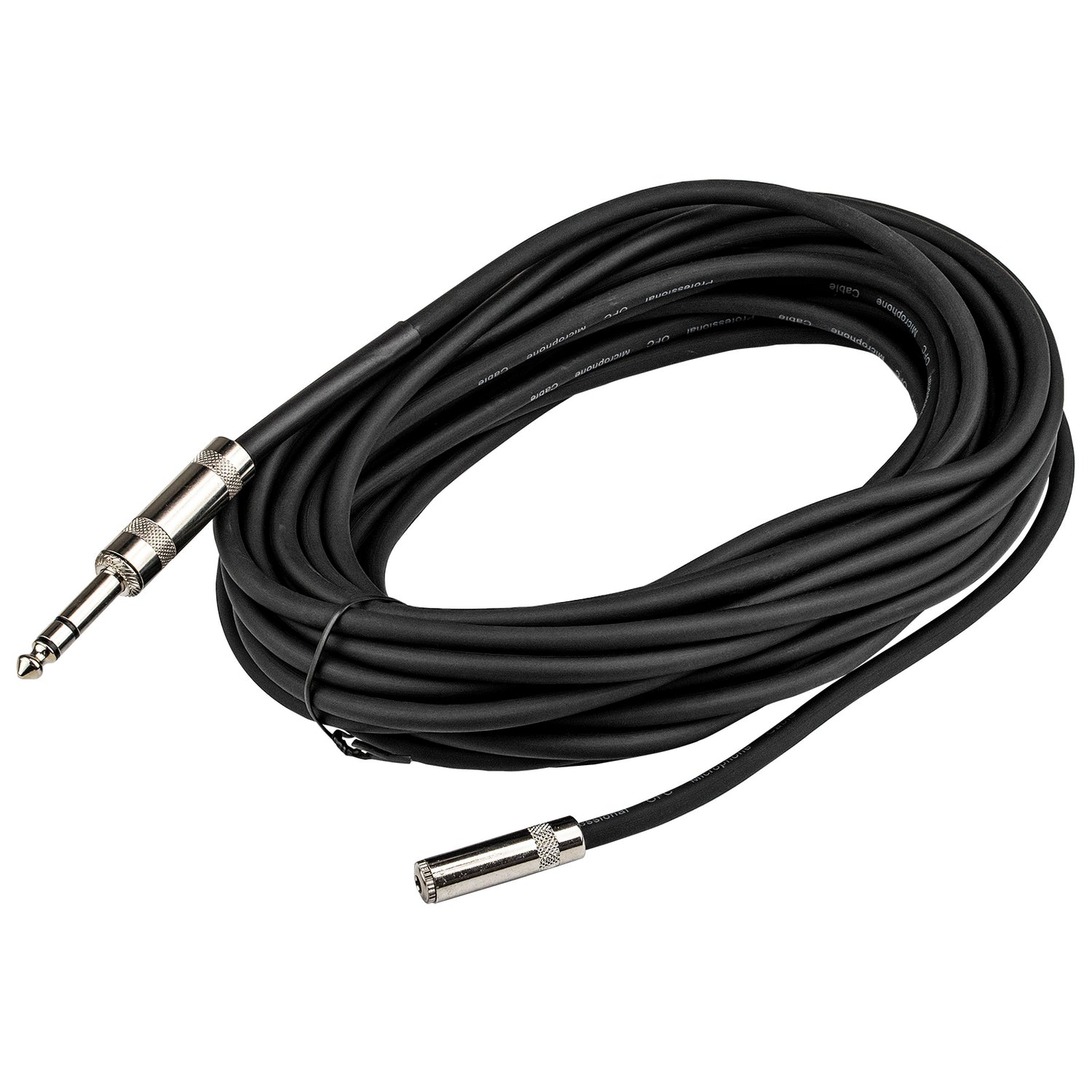 33' 1/4” Plug to Female 3.5mm Stereo Cable (ZPC-14MS35FS-33)