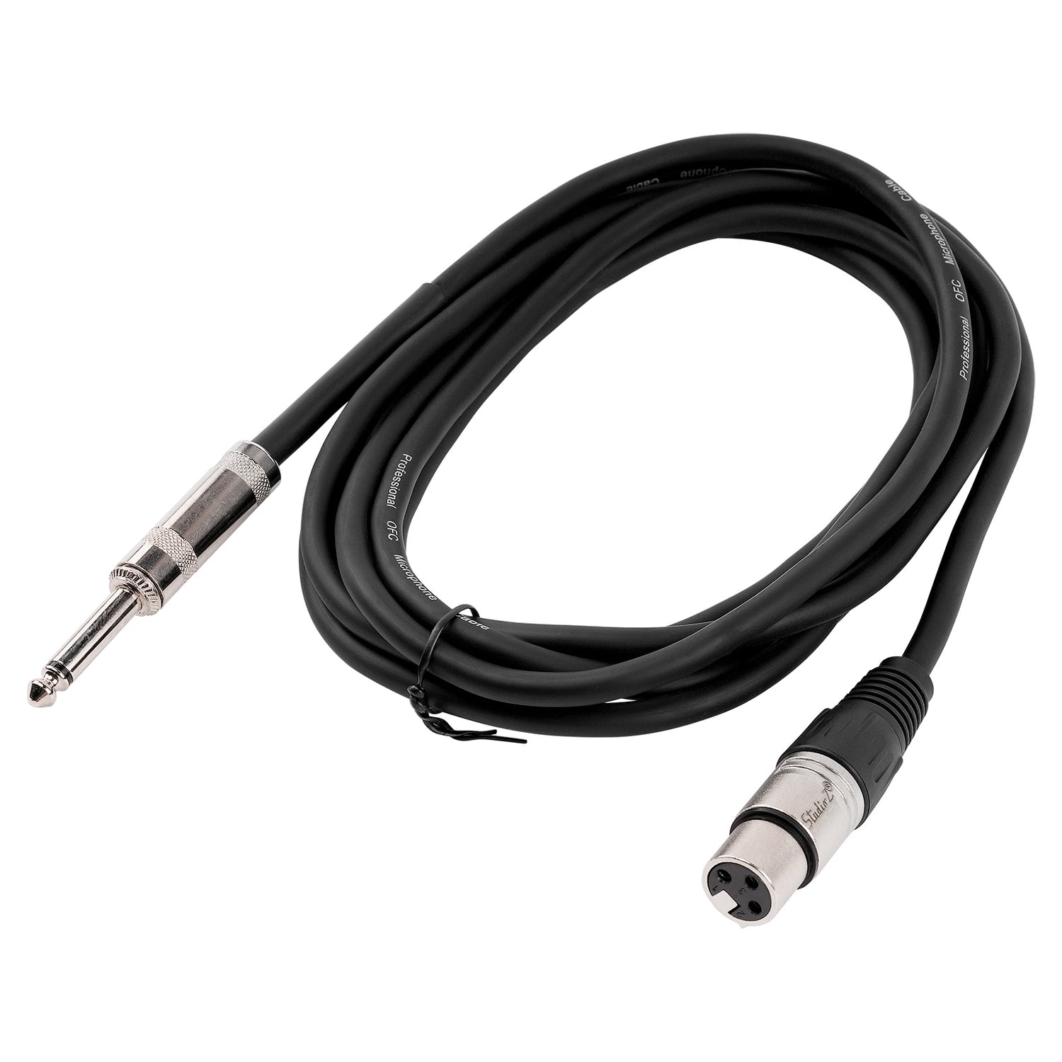 10' 3 Pin XLR Female to 1/4