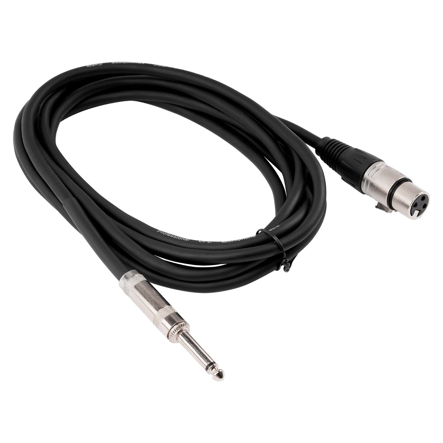 10' 3 Pin XLR Female to 1/4