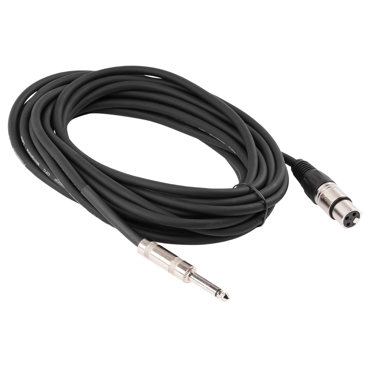 25' 3 Pin XLR Female to 1/4