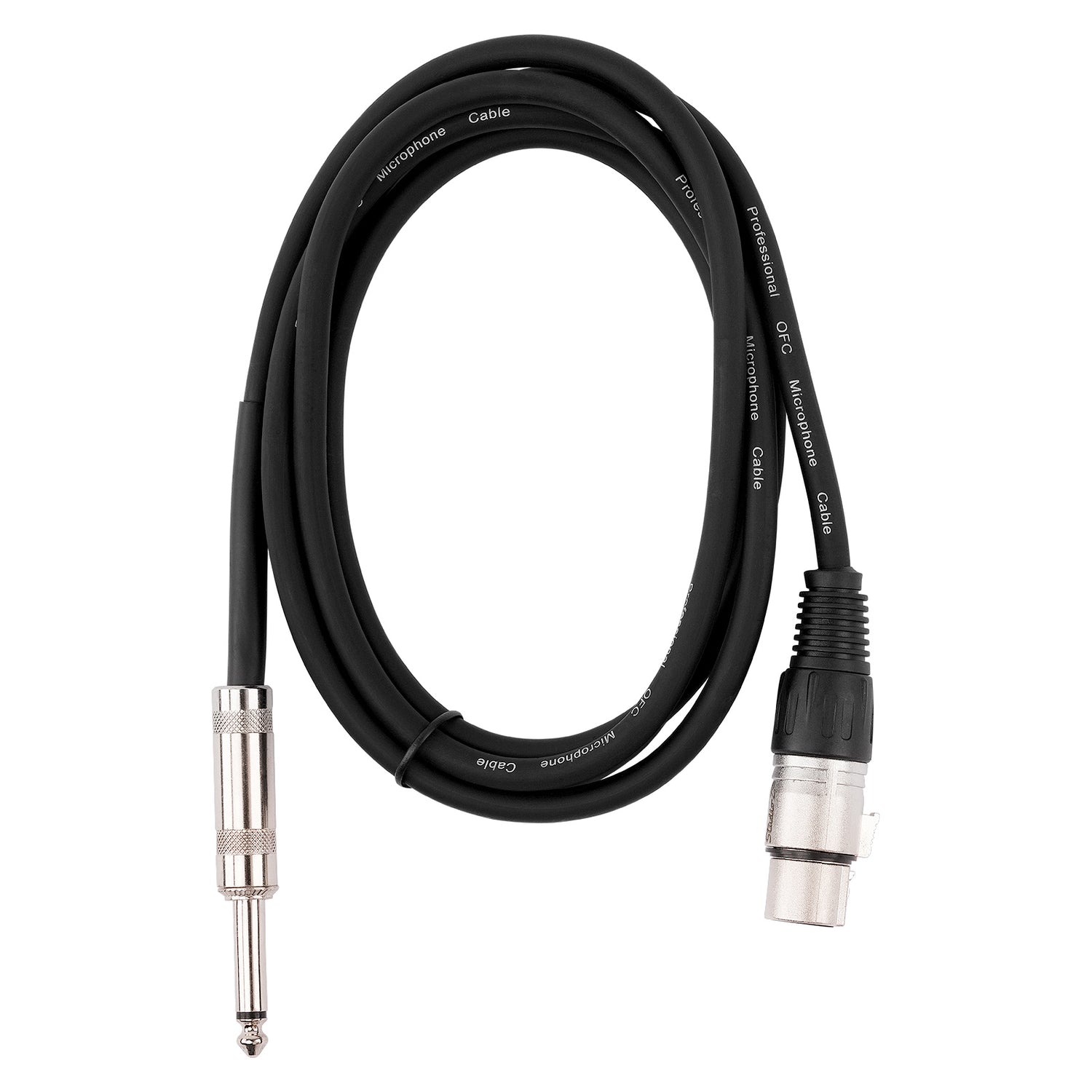 6' 3 Pin XLR Female to 1/4