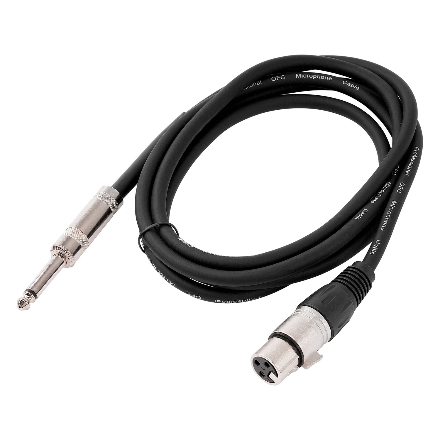 6' 3 Pin XLR Female to 1/4