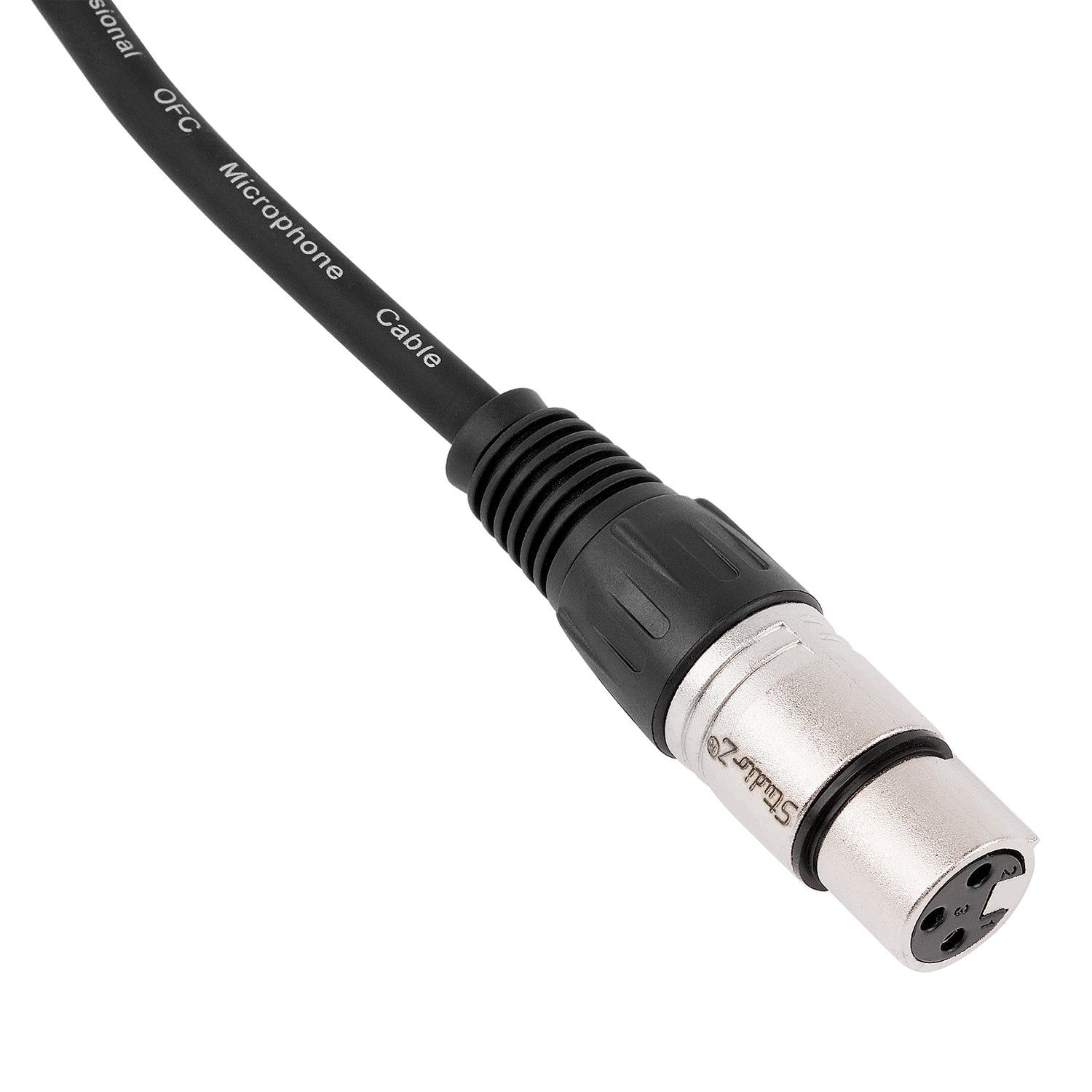 6' 3 Pin XLR Female to 1/4