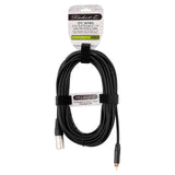25' 3 Pin XLR Female to RCA Male Plug, Microphone Cable (ZPC-24XMRCA-25)