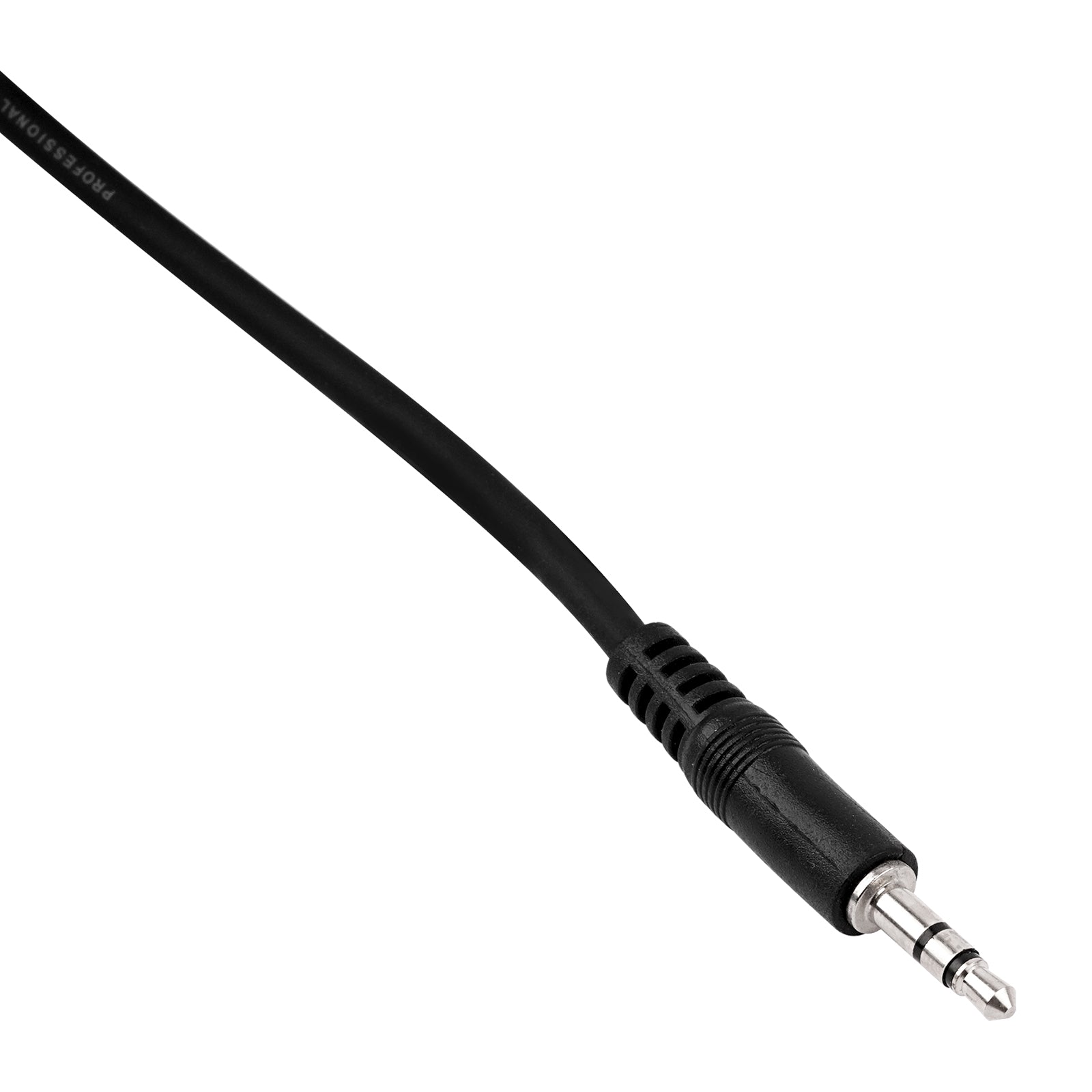 25' Mono Interconnect 1/4” TS to 3.5mm TRS Audio Cable (ZPC-35S14M