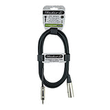 10' OFC 3.5mm Stereo to XLR Male Microphone Cable (ZPC-XM35-10MIC)