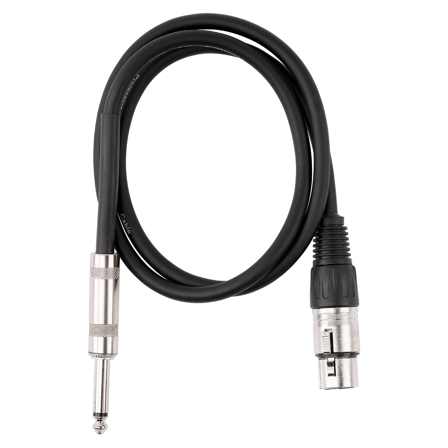 3' 3 Pin XLR Female to 1/4