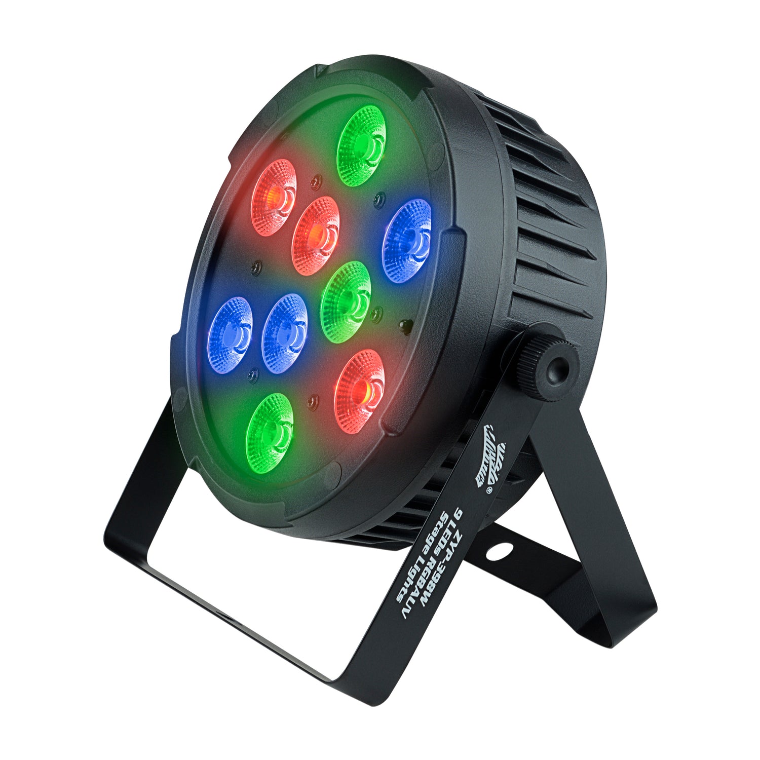 9 LEDs RGBAUV Stage Lights (ZYP-398W)