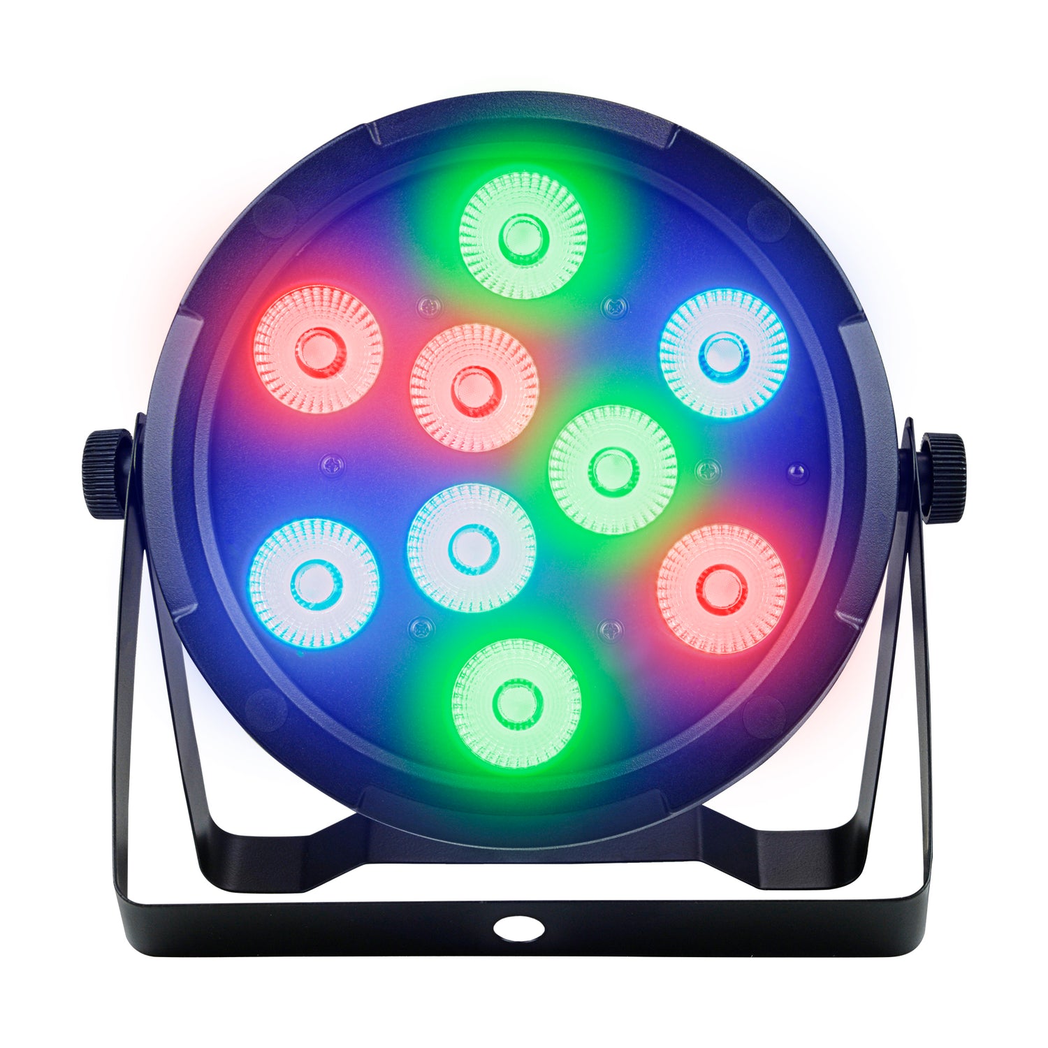 9 LEDs RGBAUV Stage Lights (ZYP-398W)